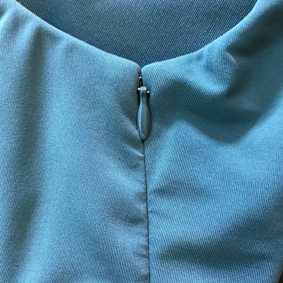 Laundry by Shelli Segal Size 4 Teal Cocktail Dress - Picture 5 of 7